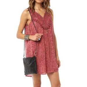 O'neill Myla Lace Yoke Boho Dress NWT medium